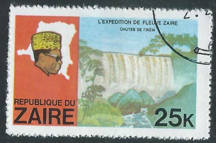 Zaïre - Y&T 0932 (o) - Barrages -
