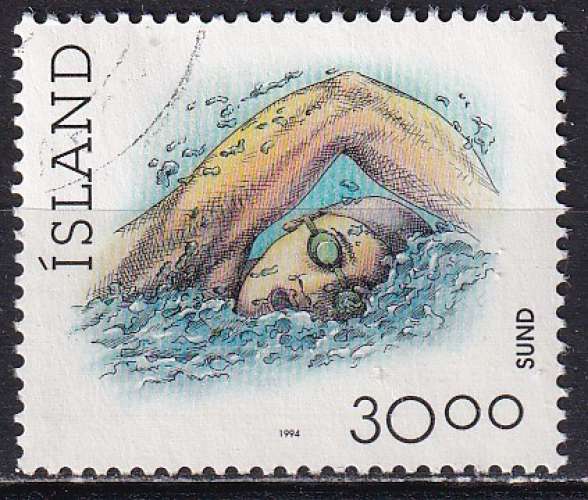 islande ... n° 751  obliteré ... 1994