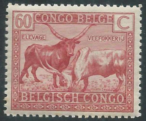 Congo Belge - Y&T 0124 (**) 
