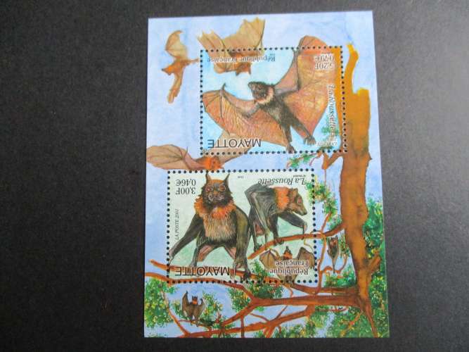 mayotte y & t  bloc 5 ** 2001