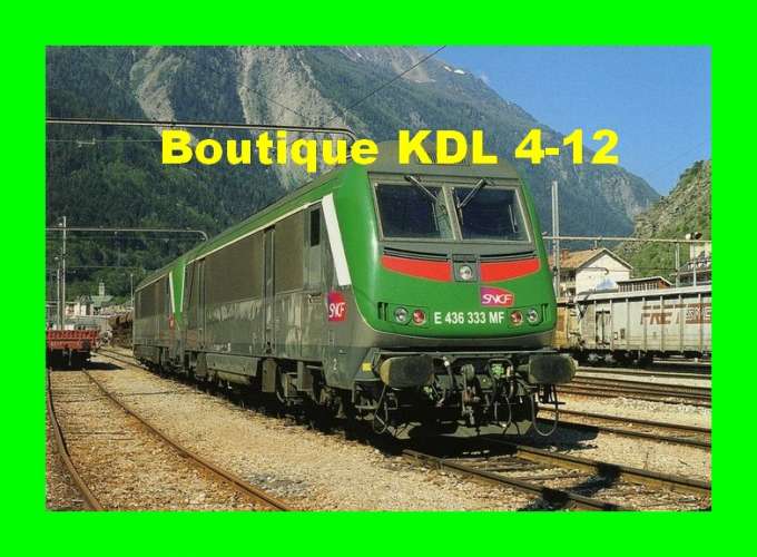 RU 0825 - Loco BB 36333 au dépôt - MODANE - Savoie - SNCF