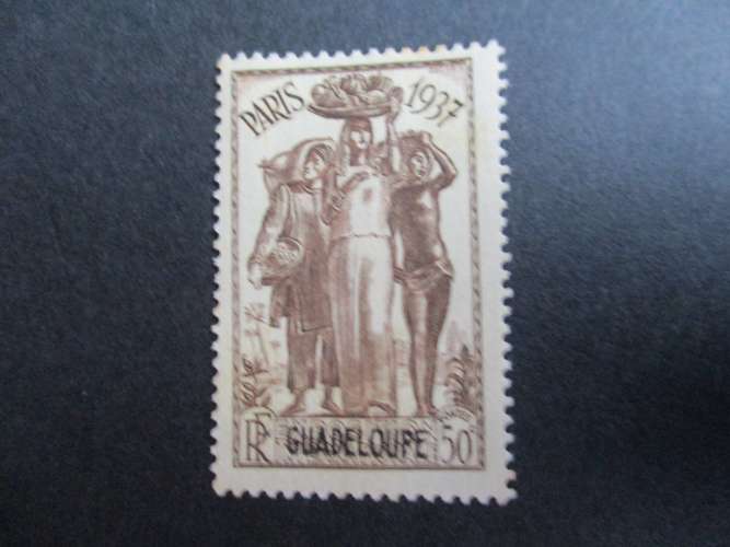Guadeloupe y & t  136 ** 1937