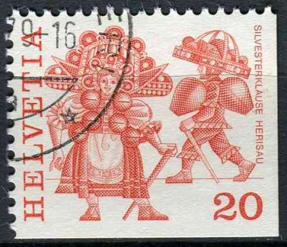 SUISSE 1977 OBLITERE N° 1035d