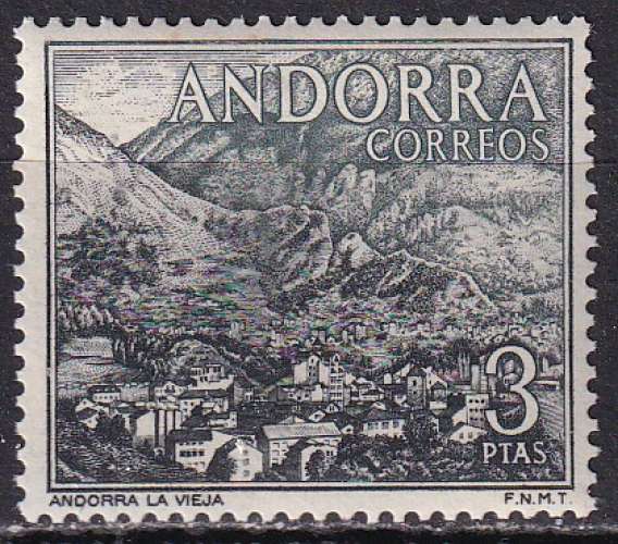 andorre espagnol ... n° 58  neuf** ... 1963