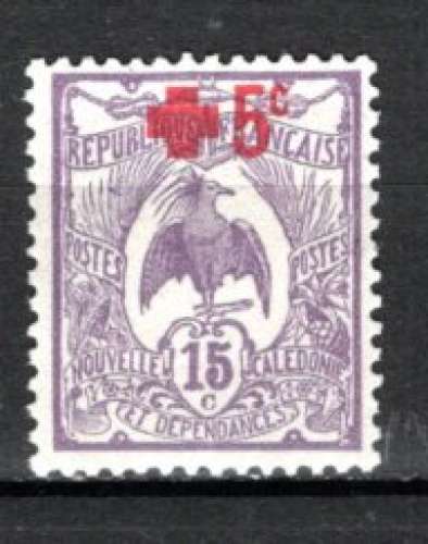 NOUVELLE CALEDONIE 1915 CROIX ROUGE   n°0112 TIMBRE NEUF MNH  LE SCAN