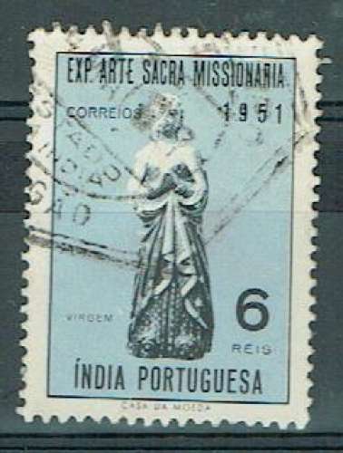 PT INDE PORTUGAISE 1953 - YT 453 OBLITÉRÉ.