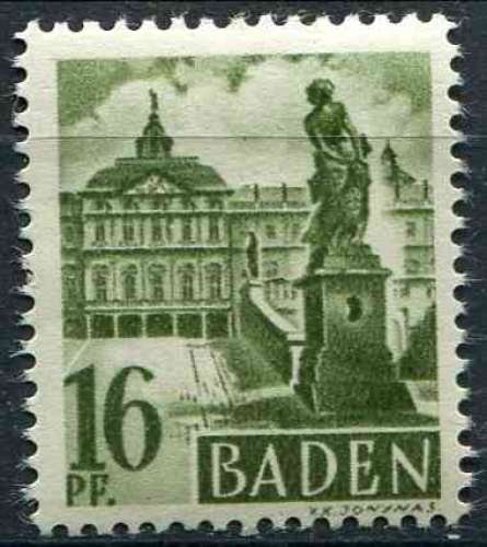 BADE 1947 NEUF** MNH N° 6