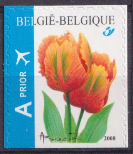 Belgique 2008 Y&T 3768 neuf ** - Tulipe 