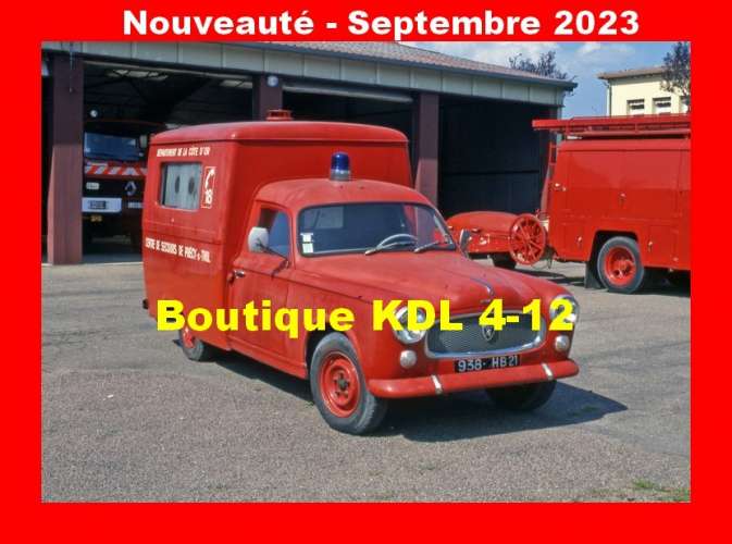 AL SP 209 - Ambulance Peugeot 403 - PRECY-SOUS-THIL - Côte d'Or