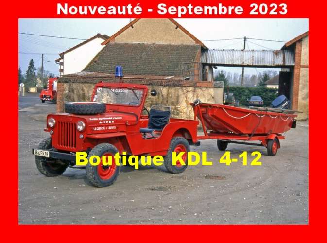 *AL SP 201 à 218 - Lot de 18 cartes postales - Véhicules des Sapeurs-Pompiers de France