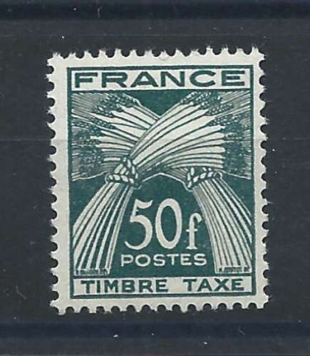 France Taxe N°88** (MNH) 1946/55 - Type Gerbes