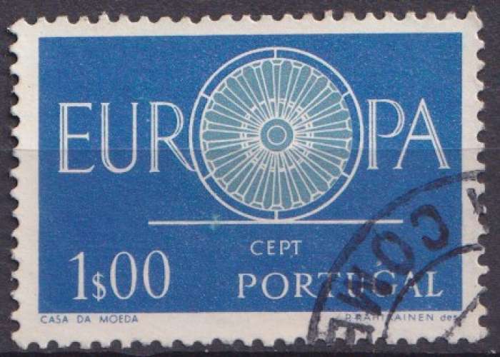 Portugal 1960 Y&T 879 oblitéré - Europa 