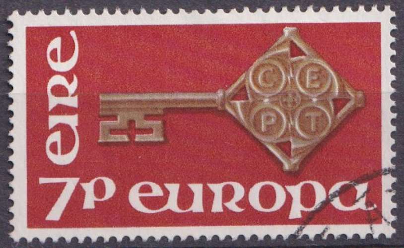 Irlande 1968 Y&T 203 oblitéré - Europa 