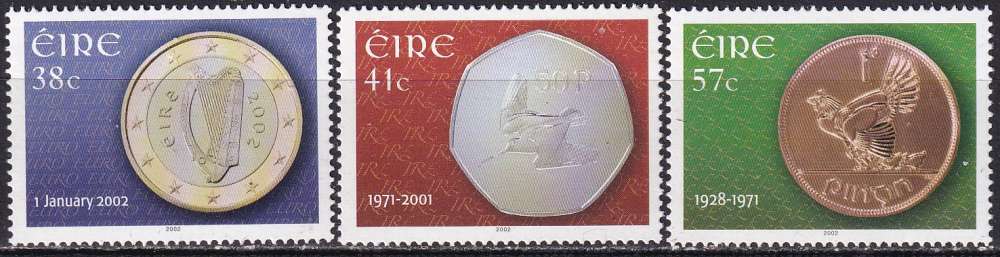 irlande ... n° 1390 à 1392  neufs** ... 2002
