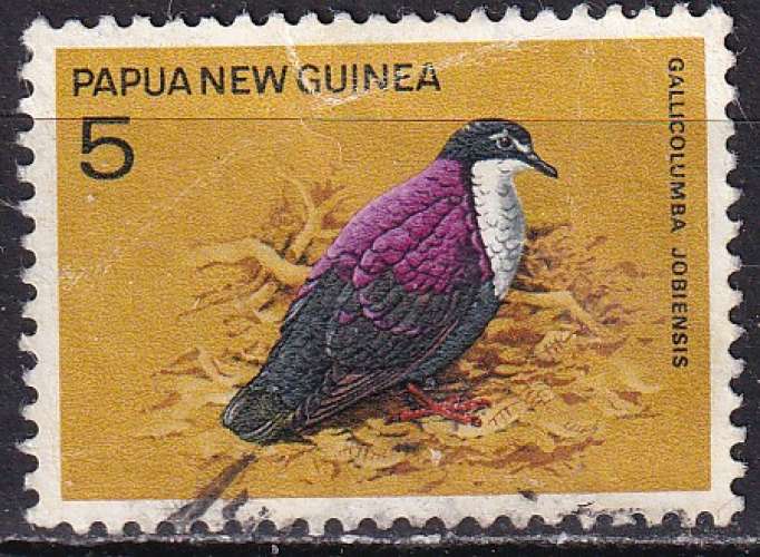 papouasie nouvelle-guinée ... n° 323  obliteré ... 1977