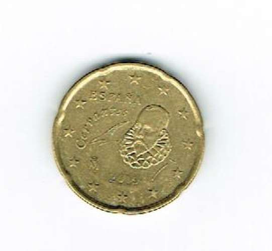 ESPAGNE 2019 - PIÈCE DE 20 CT EURO. 