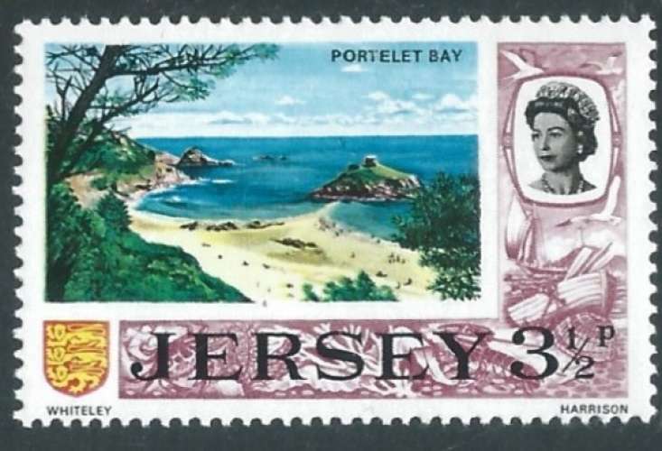 Ile de Jersey - Y&T 0034 (**) - Baie du Portelet -