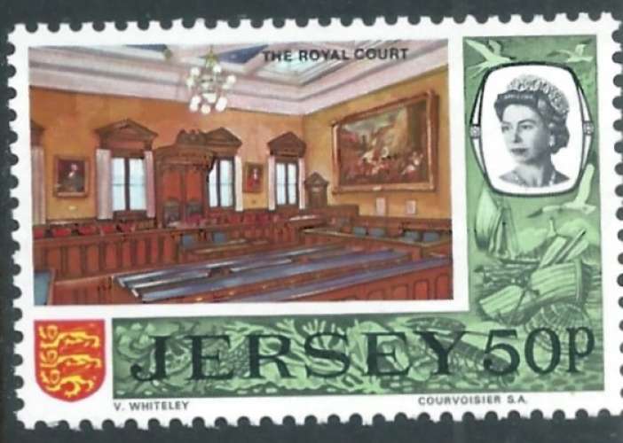 Ile de Jersey - Y&T 0042 (**) - Tribunal -