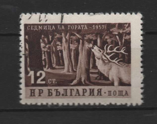 Bulgarie  Cerf YT 899 o