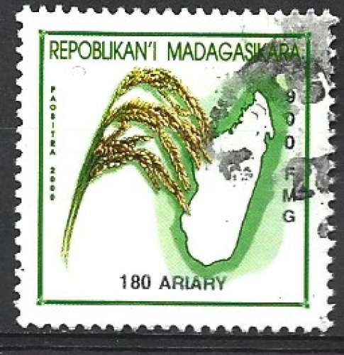 Madagascar 2001 - Y & T :   - Céréales : riz