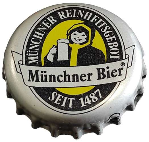 Allemagne Capsule Bière Crown Cap Beer Münchner Bier Reinheitsgebot SU