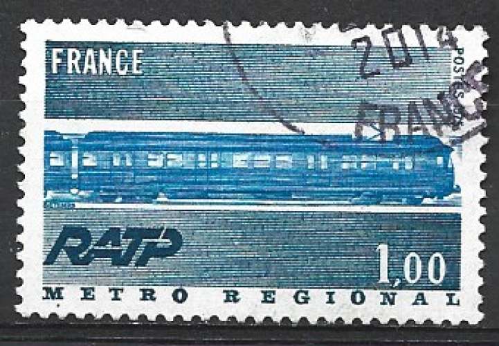 France 1975 - Y & T : 1804 - Métro régional