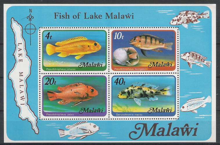 Malawi N° bloc 49 YVERT NEUF * ( MLH )
