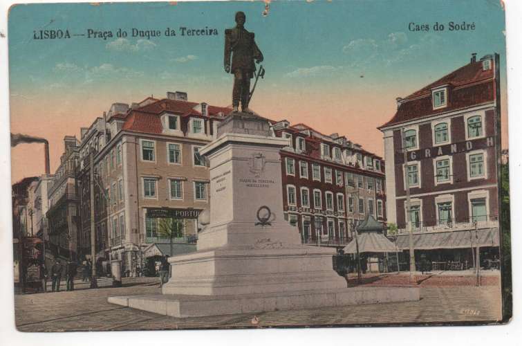 cpa Portugal - Lisboa - Praça do Duque da Terceira
