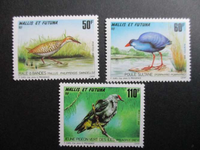 Wallis et Futuna y & t 446 au 448 ** 1993