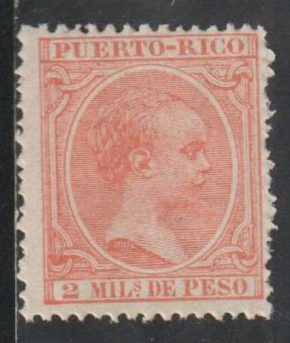 PORTO RICO 1894 - Y&T  N° 104