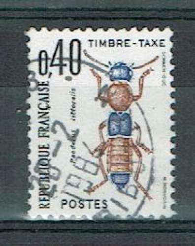 FRANCE 1983 - TAXE YT 110 OBLITÉRÉ.