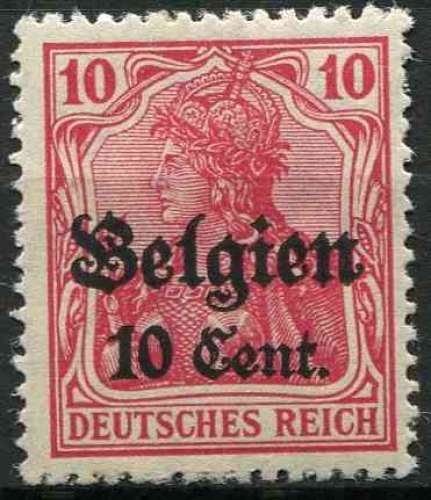 BELGIQUE occupation allemande 1916 NEUF** MNH N° 14