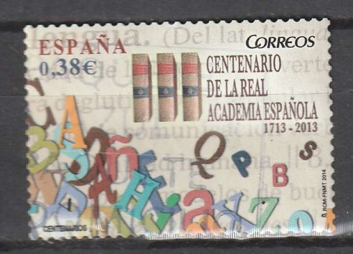 Espagne 2013 YT 4551 Centenaire Académie