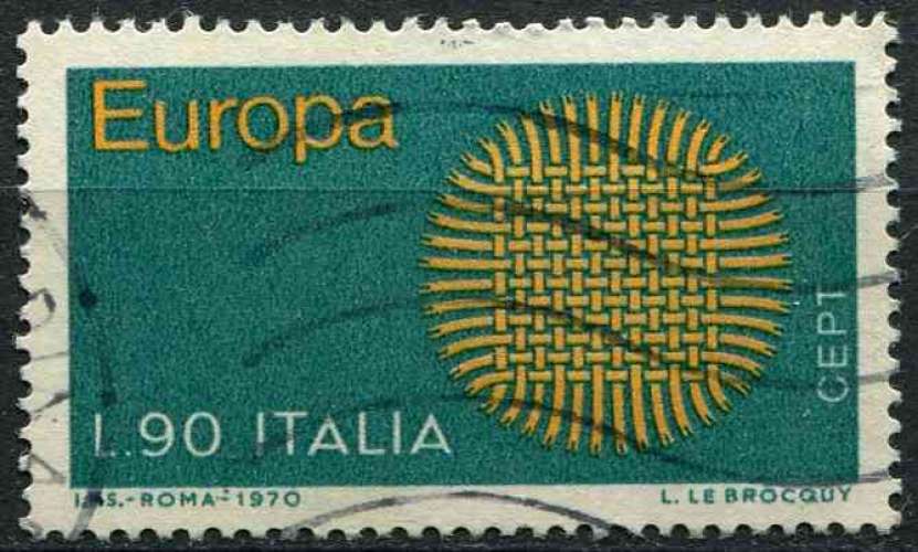 ITALIE 1970 OBLITERE N° 1048 europa