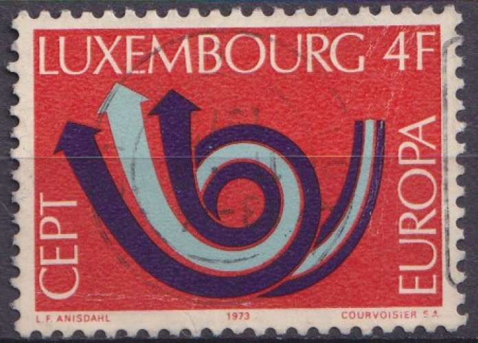 Luxembourg 1973 Y&T 812 oblitéré - Europa 