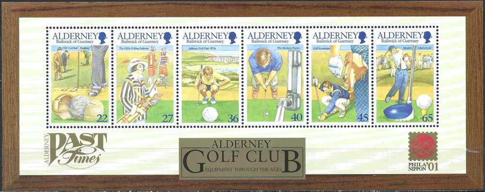 Aurigny - 2001 - Y & T n° 10 Blocs & feuillets - MNH