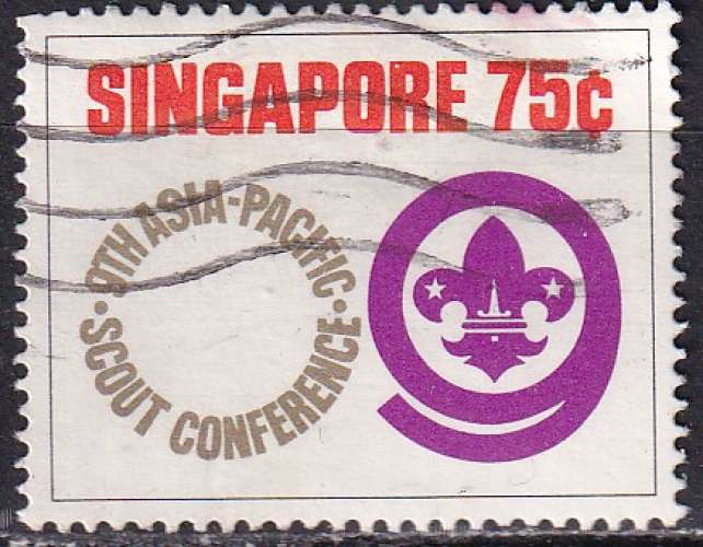 singapour ... n° 210  obliteré ... 1974
