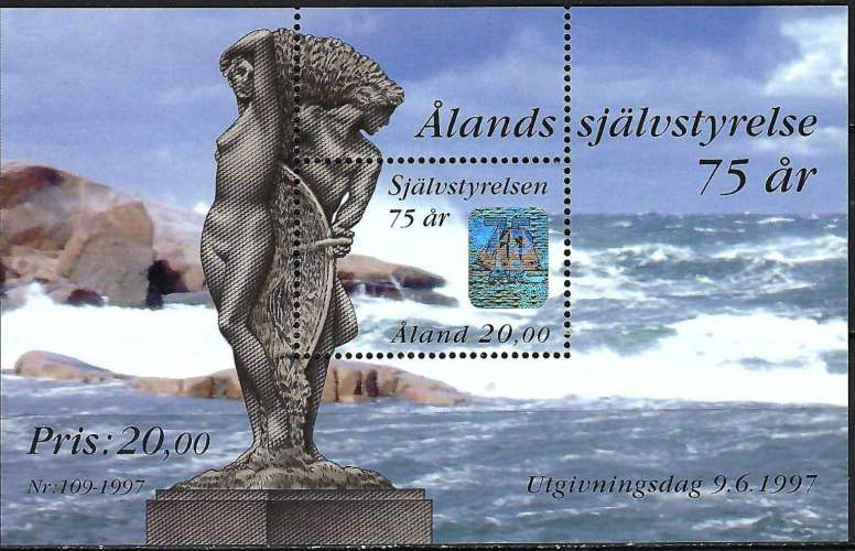 Finlande - Aland - 1997 - Y & T n° 3 Blocs & feuillets - MNH