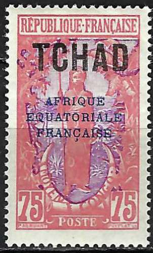 Tchad - 1924 - Y & T n° 33 - MH