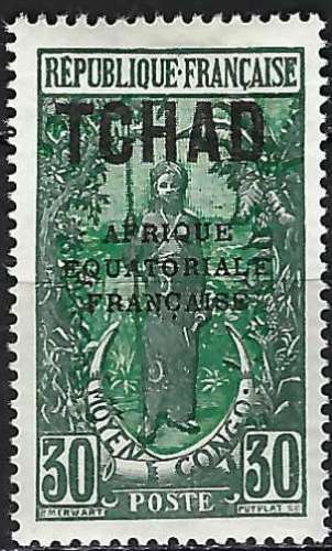 Tchad - 1925-28 - Y & T n° 39 - MH