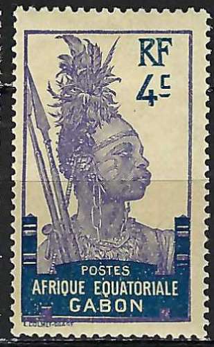 Gabon - 1910-18 - Y & T n° 51 - MH