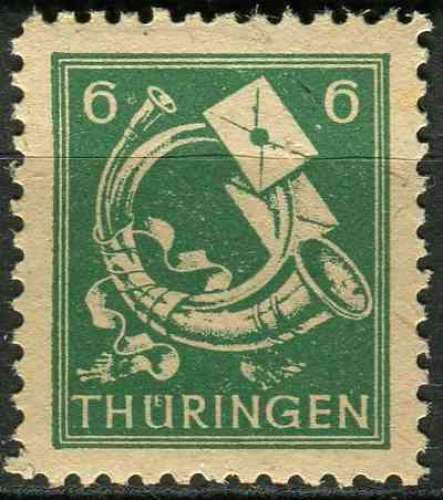 ALLEMAGNE THURINGE 1945 NEUF** MNH N° 12
