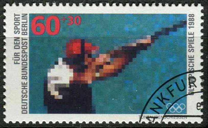 ALLEMAGNE BERLIN 1988 OBLITERE N° 762