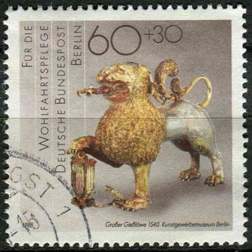 ALLEMAGNE BERLIN 1988 OBLITERE N° 780