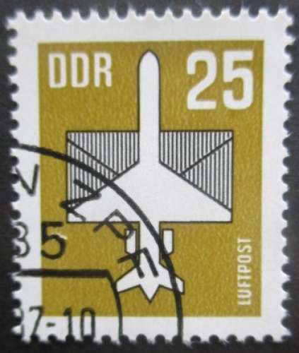 DDR poste aérienne N°16 oblitéré 