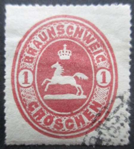 BRUNSWICK N°13 oblitéré cote 60€