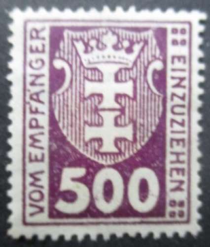 DANTZIG taxe N°19 oblitéré