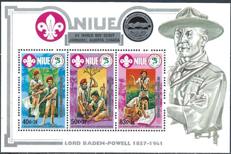 Niue - 1983 - Y & T n° 64 Blocs & feuillets (n° 385 à 387) - MNH