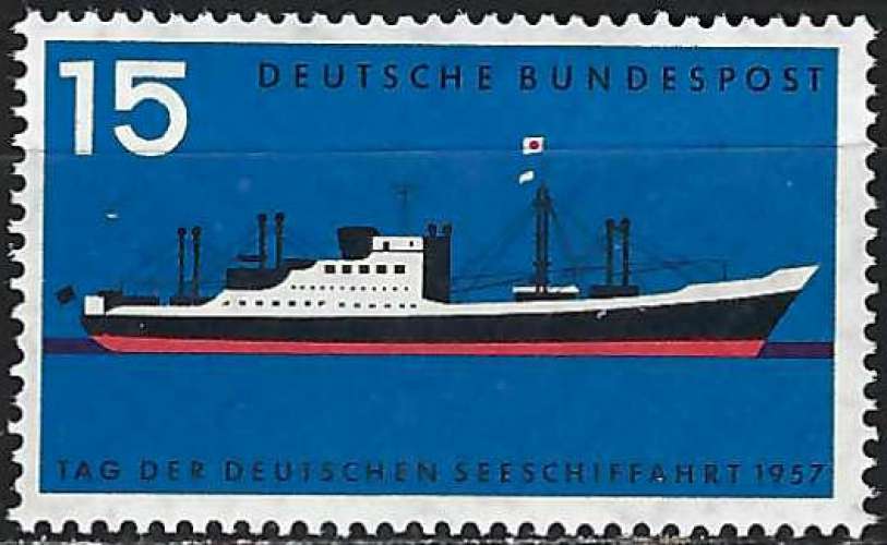 Allemagne Fédérale - 1957 - Y & T n° 136 - MH