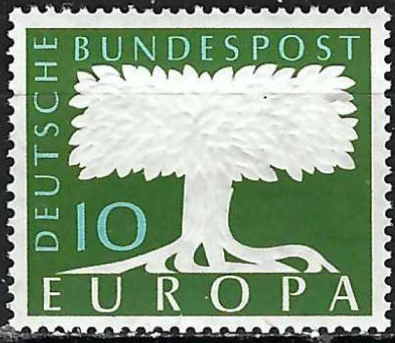 Allemagne Fédérale - 1957 - Y & T n° 140 - Europa - MH